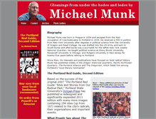 Tablet Screenshot of michaelmunk.com